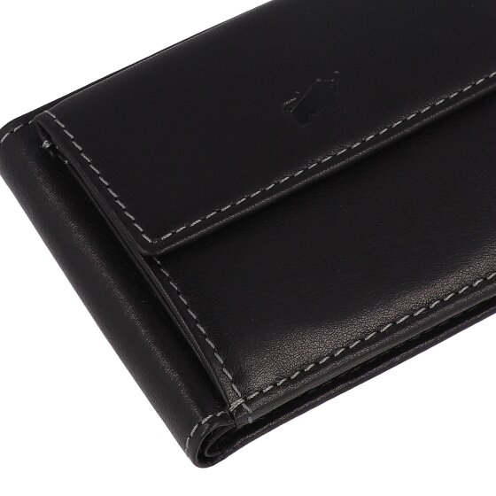 Braun Büffel Arezzo Cartera Protección RFID Piel 10.5 cm