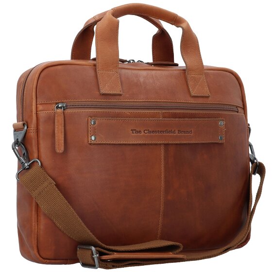The Chesterfield Brand Wax Pull Up Maletín Piel 40 cm Compartimento para el portátil
