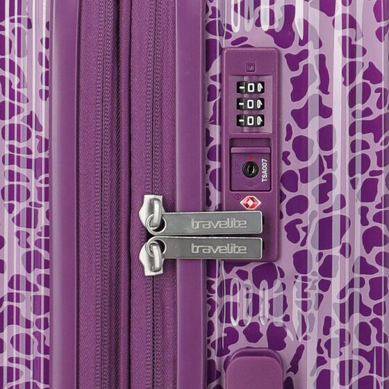 Travelite Lascana Edition 4 ruedas Carrito M 65 cm con pliegue de expansión