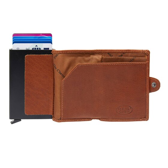 The Chesterfield Brand Albury Estuche para tarjetas de crédito Protección RFID Piel 7 cm