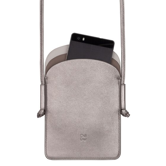 DuDu Bolsa de móvil de colores de Menorca de cuero de 12 cm