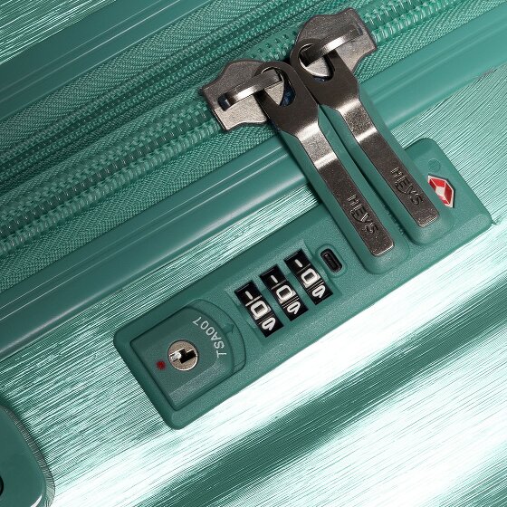 Heys Alumix 4 ruedas Juego de maletas 3 piezas con pliegue de expansión