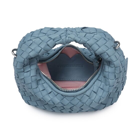 LES VISIONNAIRES Greta Micro weave Bolso Piel 20 cm