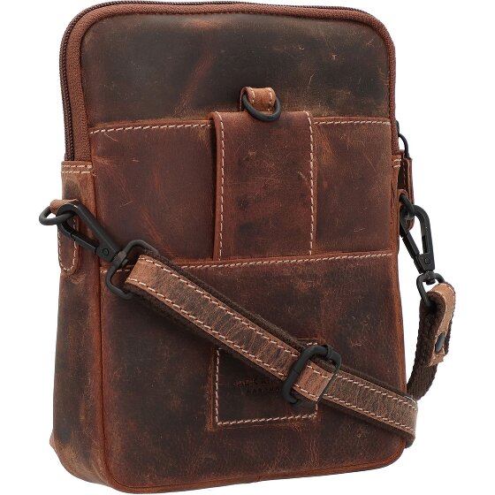 Jack Kinsky Baltimore 11 Bolso bandolera Piel 16 cm