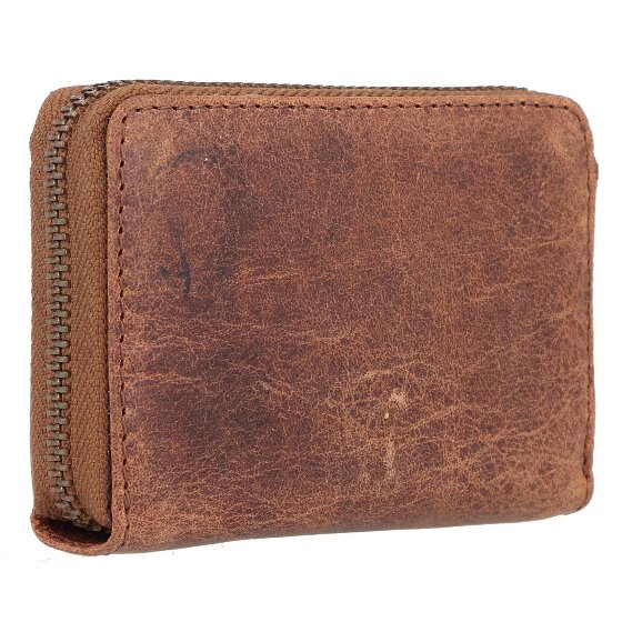 Greenland Nature Estuche para tarjetas de crédito Montana de cuero RFID 10,5 cm