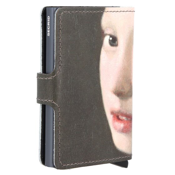 Secrid Estuche para tarjetas de crédito Art RFID de cuero 6 cm