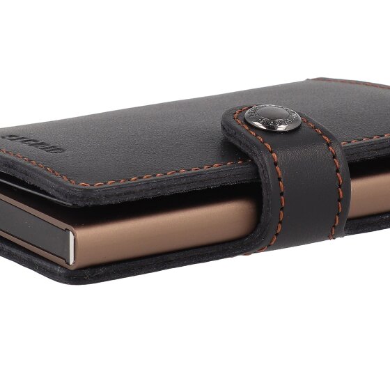 Secrid Miniwallet Original Funda para tarjetas de crédito Cartera de piel RFID 6,5 cm