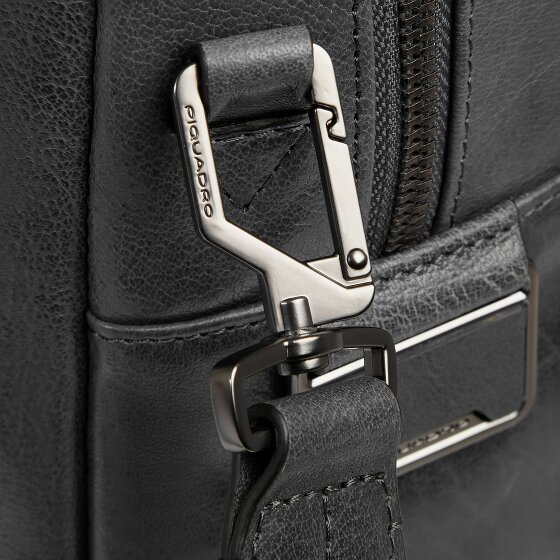 Piquadro Solm Maletín Piel 42 cm Compartimento para el portátil