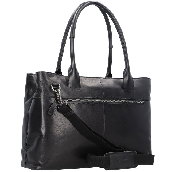 Plevier Rock Amber Bolsa de hombro Piel 43 cm Compartimento para el portátil