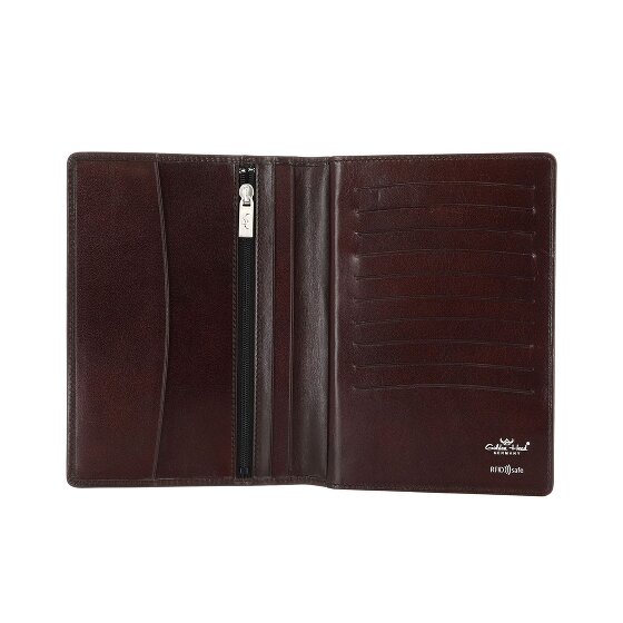 Golden Head Cartera Colorado de cuero RFID 11,5 cm