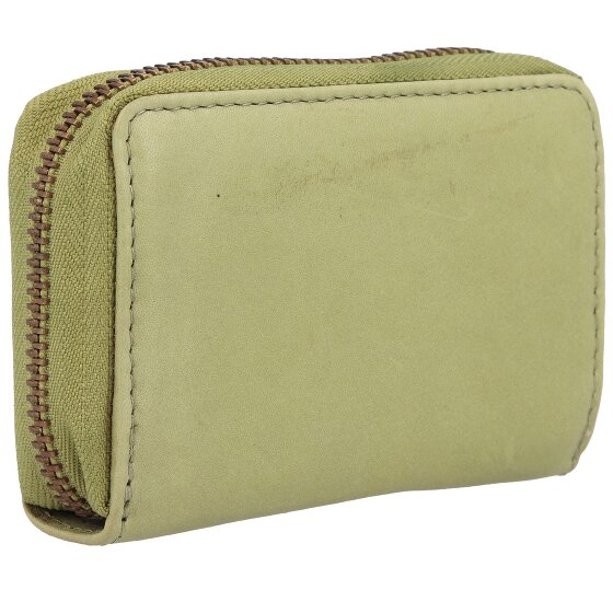 Greenland Nature Estuche para tarjetas de crédito de cuero RFID 10,5 cm