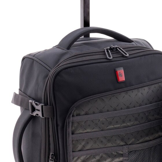 Gladiator 1400 2 ruedas Carrito de mochila 40 cm Compartimento para el portátil con pliegue de expansión