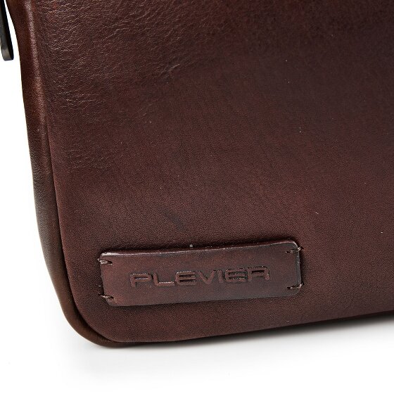 Plevier Jimmy Maletín Piel natural 31 cm Compartimento para laptop