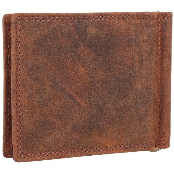 Greenland Nature Billetera Montenegro de cuero RFID 12 cm