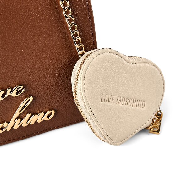 Love Moschino Heart Charm Bolso Piel 21 cm