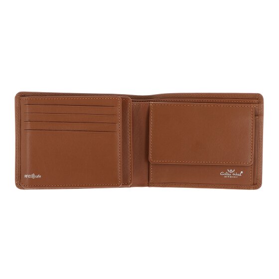 Golden Head Polo Cartera Bloqueo RFID Piel natural 12.5 cm