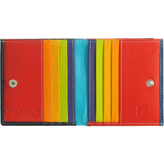 DuDu Cartera de cuero de 9,5 cm