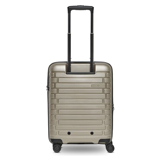 Pactastic Collection 04 THE CABIN + 4 ruedas Trolley de cabina S 55 cm Con fuelle expandible