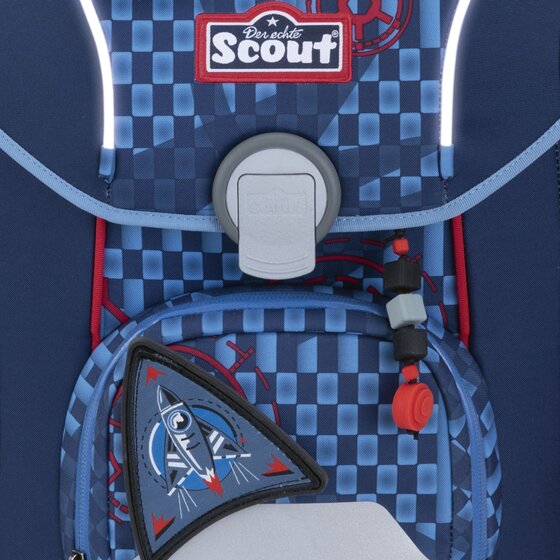 Scout Micro Juego de mochilas escolares 7 piezas