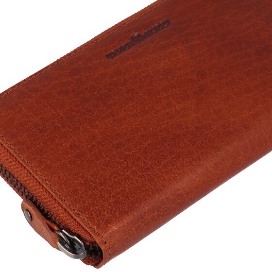 Greenburry House of Norway Cartera Protección RFID Piel 19 cm