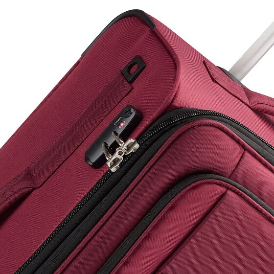 Delsey Paris Pin Up 6 4 ruedas Juego de maletas 3 piezas con pliegue de expansión