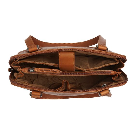 The Chesterfield Brand Belgrado Bolsa de hombro Piel natural 32 cm Compartimento para laptop
