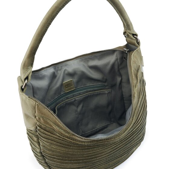 FredsBruder Bolso de hombro de piel de animal S acanalado 33 cm