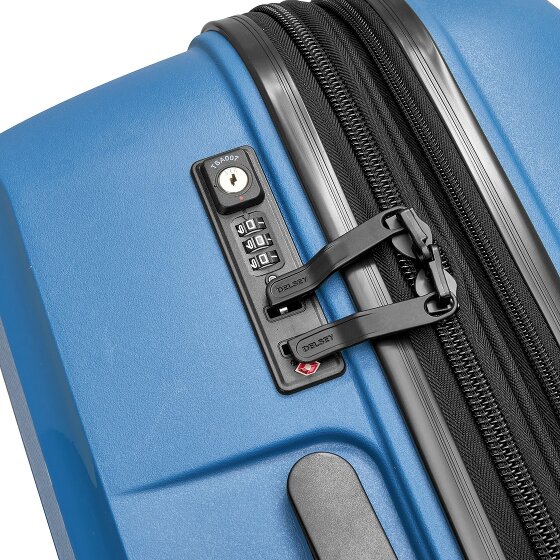 Delsey Paris Belmont Plus 4 ruedas Carrito L 76 cm con pliegue de expansión