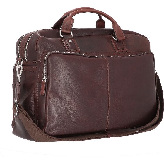 bugatti Maletín Tejido Piel 48 cm