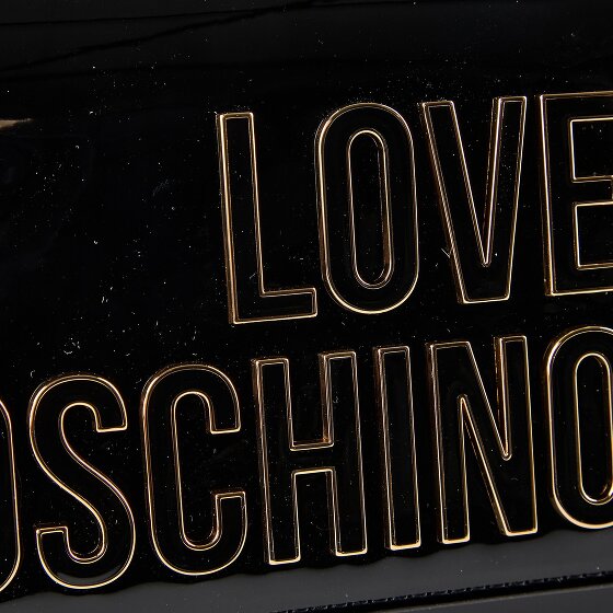 Love Moschino Enameled Logo Bolsa de hombro 25 cm
