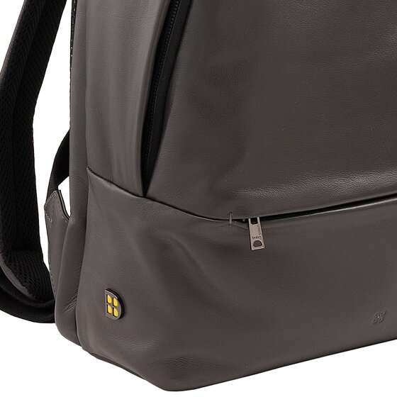 DuDu Casablanca Mochila de día Piel 40 cm Compartimento para el portátil