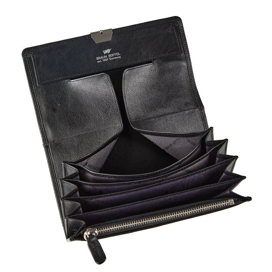 Braun Büffel Golf 3.0 Cartera Protección RFID Piel 17 cm