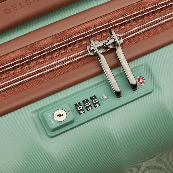 Delsey Paris Carrousel 2 4 ruedas Carro de la cabina 55 cm con pliegue de expansión