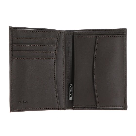 oxmox Leather Cartera Bloqueo RFID Piel natural 10 cm