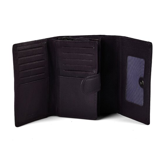 Greenburry Cartera de piel esponjosa 15,5 cm