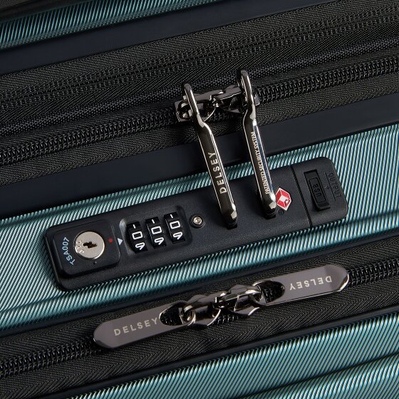 Delsey Paris Trolley de cabina Shadow 5.0 de 4 ruedas Compartimento para portátil de 55 cm con pliegue de expansión