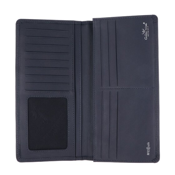 Golden Head Polo Cartera Bloqueo RFID Piel natural 19 cm