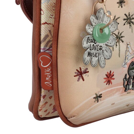 Anekke Peace & Love Bolsa de hombro 27 cm