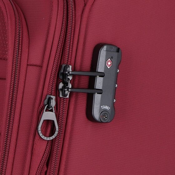 d&n Travel Line 9704 4 ruedas Carro de la cabina S 55 cm con pliegue de expansión