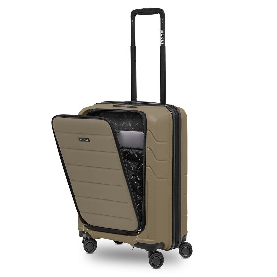 Redolz Trolley de cabina Essentials 17 de 4 ruedas Compartimento para portátil con bolsillo blando de 55 cm