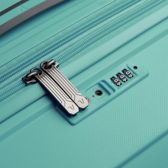 Roncato B-Flying Move 4 ruedas Juego de maletas 3 piezas con pliegue de expansión