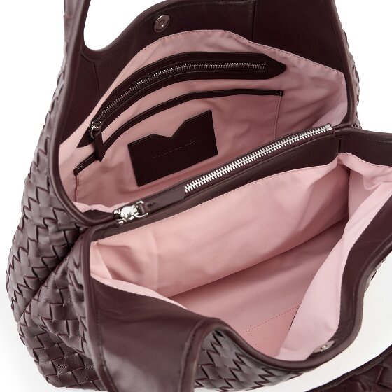 LES VISIONNAIRES Paz Weave Silky Bolsa de hombro Piel natural 42 cm