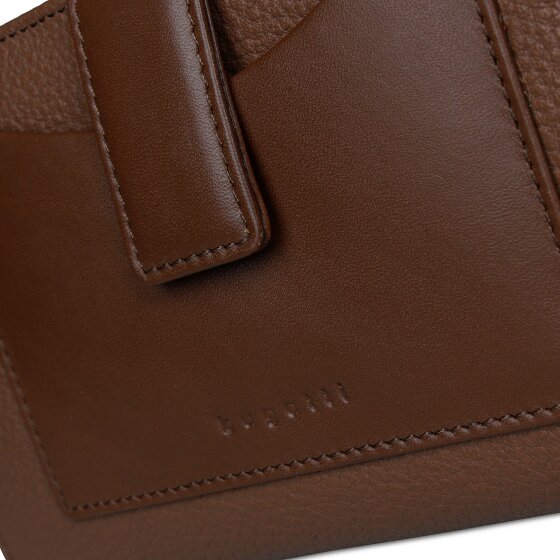 bugatti Viola Cartera Protección RFID Piel 16 cm