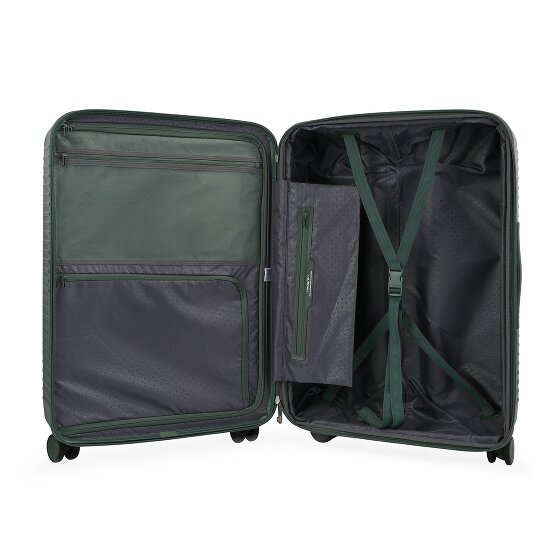 Hedgren Raku 4 ruedas Trolley 75 cm Con fuelle expandible