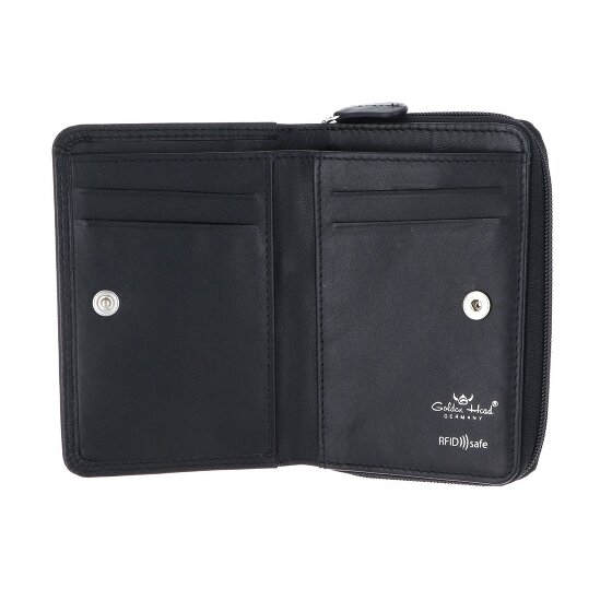 Golden Head Polo Cartera Bloqueo RFID Piel natural 11.5 cm