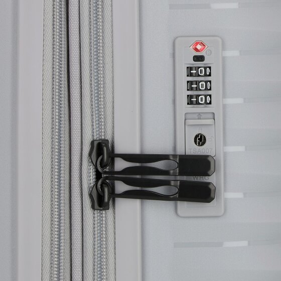 d&n Travel Line 4500 4 ruedas Carro de la cabina S 55 cm con pliegue de expansión