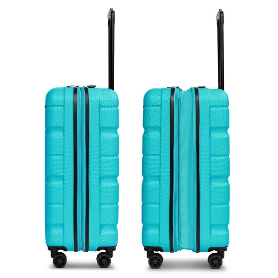 Franky Munich 4.0 4 ruedas Carro de la cabina S 53 cm con pliegue de expansión