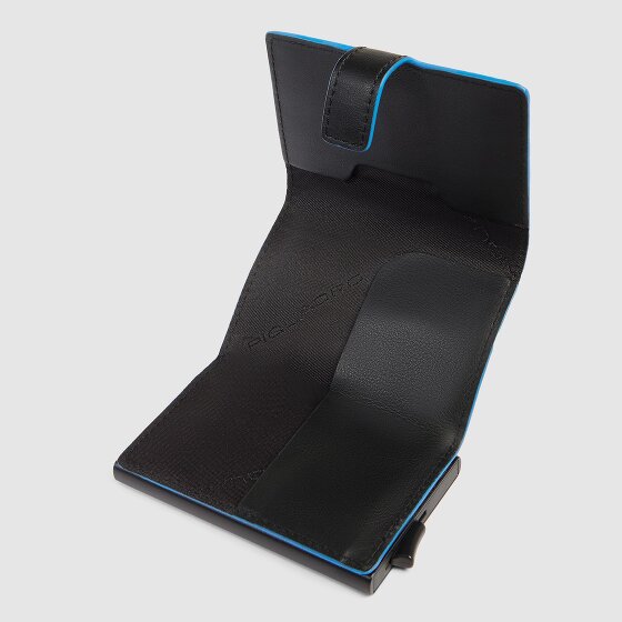 Piquadro Atlas Estuche para tarjetas de crédito Protección RFID Piel 10 cm