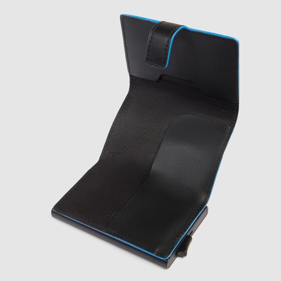 Piquadro Atlas Estuche para tarjetas de crédito Protección RFID Piel 10 cm