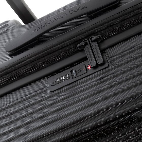Mandarina Duck Tank Case 4 ruedas Trolley L 75 cm Con fuelle expandible